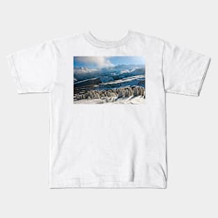 Courchevel 1850 3 Valleys French Alps France Kids T-Shirt